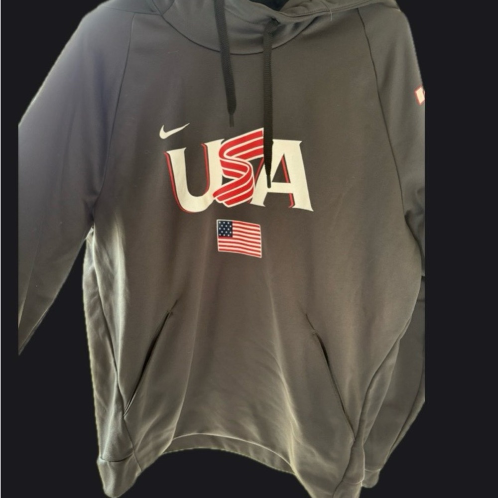 Nike Dri-FIT Gray Athletic Hoodie